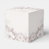 Ballotins Ballotin floral rose ivoire (Arrière)