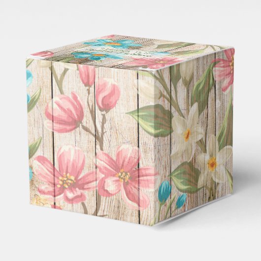 Ballotins Ballotin floral rustique chic (Verso)