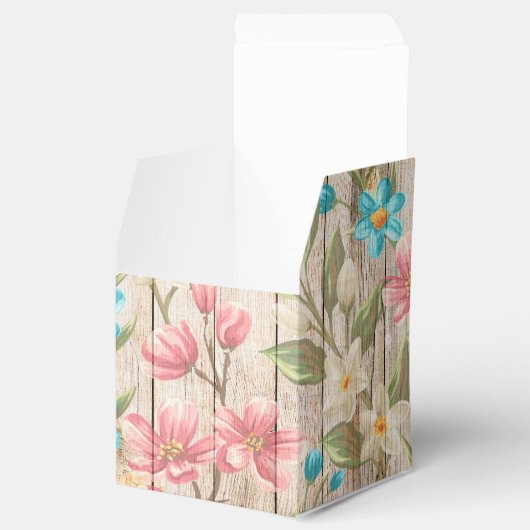 Ballotins Ballotin floral rustique chic (Ouvert)