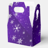 Ballotins Ballotin Gable bleu violet blanc (Ouvert)