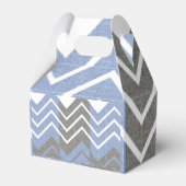 Ballotins Ballotin Gable Brown Bleu et Blanc (Arrière)