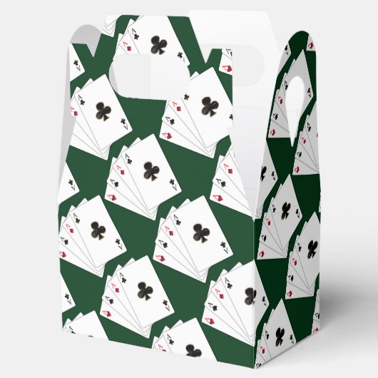 Ballotins Ballotin Gable Motif de cartes de lecture quatre A (Ouvert)