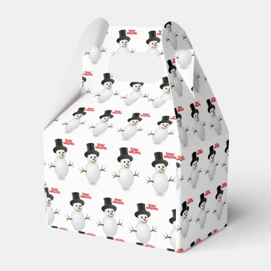 Ballotins Ballotin Gable Snowman (Verso)