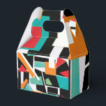 Ballotins Ballotin géométrique<br><div class="desc">Vous cherchez ce ballotin extraordinaire qui se démarque vraiment ? Cette conception forte et audacieuse provient d'un collage géométrique coloré réalisé avec des découpes de magazines et appartient à notre collection Collage. Aimez-vous ce ballotin géométrique ? N'oubliez pas de consulter la grande variété de produits assortis.</div>