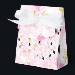 Ballotins Ballotin géométrique rose, noir et or<br><div class="desc">Ballotin géométrique rose,  noir et or</div>