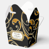 Ballotins Ballotin Glam Old Hollywood Regency Cravate noire (Ouvert)