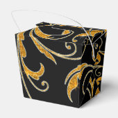 Ballotins Ballotin Glam Old Hollywood Regency Cravate noire (Arrière)