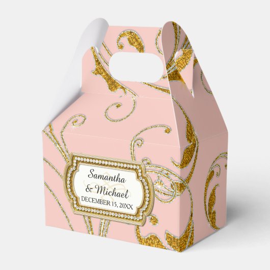 Ballotins Ballotin Glam Old Hollywood Regency Cravate noire (Verso)