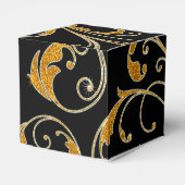 Ballotins Ballotin Glam Old Hollywood Regency Cravate noire (Arrière)