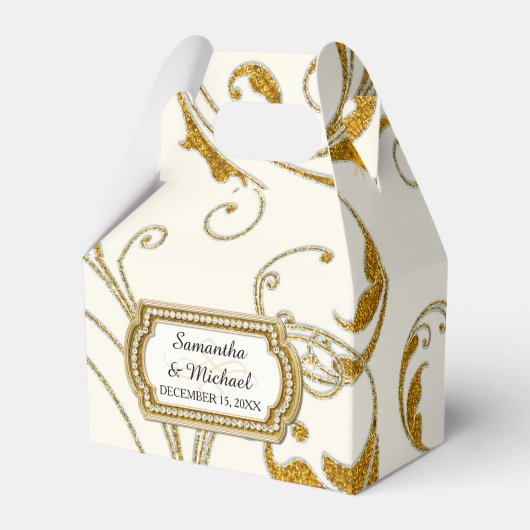 Ballotins Ballotin Glam Old Hollywood Regency Cravate noire (Verso)