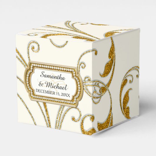 Ballotins Ballotin Glam Old Hollywood Regency Cravate noire (Verso)