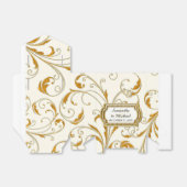 Ballotins Ballotin Glam Old Hollywood Regency Cravate noire (Déplié)