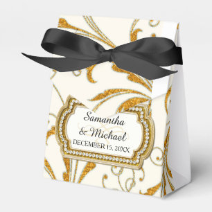 Ballotins Ballotin Glam Old Hollywood Regency Cravate noire