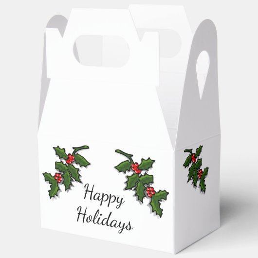 Ballotins Ballotin - Holly Branches (Ouvrir)