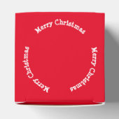 Ballotins Ballotin - Joyeux elfe de Noël et arbre (Haut)