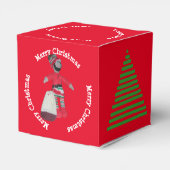 Ballotins Ballotin - Joyeux elfe de Noël et arbre (Arrière)