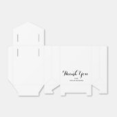 Ballotins Ballotin Merci - Boîte de Faveur Mariage (Déplié)