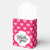 Ballotins Ballotin Merci de Coeurs roses (Ouvert)