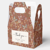 Ballotins Ballotin Merci en terre cuite (Ouvert)