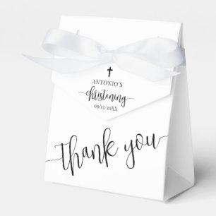 Ballotins Ballotin minimaliste de Christening