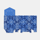 Ballotins Ballotin Motif Blue Stars and Swirls (Déplié)