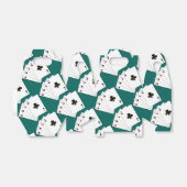 Ballotins Ballotin Motif de cartes de lecture quatre As (Déplié)