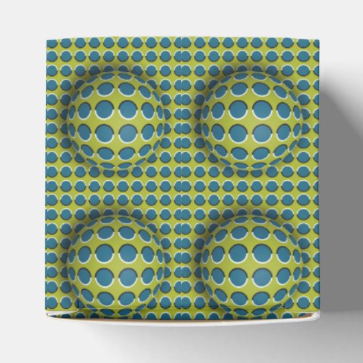 Ballotins Ballotin Motif de conception 3D jaune vert (Haut)