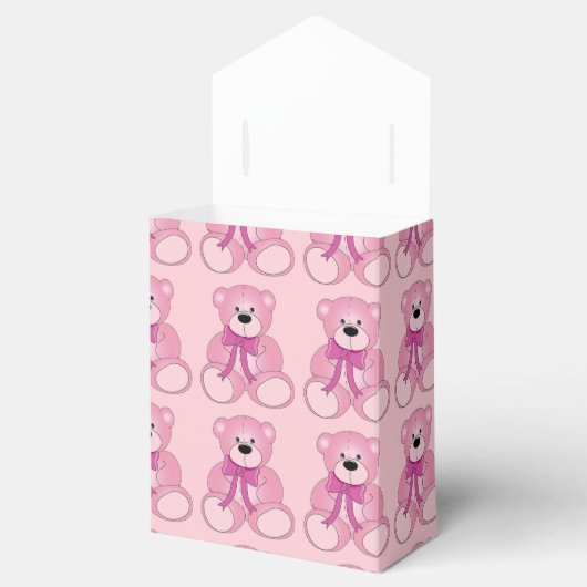 Ballotins Ballotin Motif de l'ours rose Teddy (Ouvert)