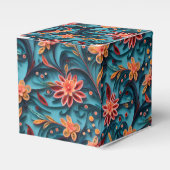 Ballotins Ballotin motif en papier floral sans joint (Verso)