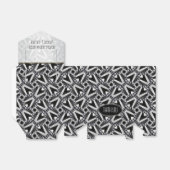 Ballotins Ballotin Motif noir+blanc | Tribal moderne (Déplié)