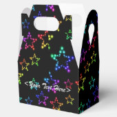 Ballotins Ballotin Motif Rainbow Stars (Ouvert)