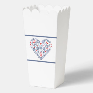 Ballotins Ballotin Motif traditionnel Folk Heart