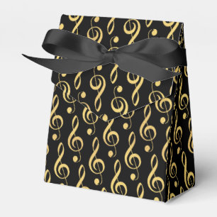 Ballotins Ballotin musical Faux Gold Foil Treble Clef