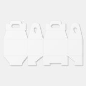 Ballotins Ballotin papier, Gable 4,5 x 2,75 x 5,5 (Déplié)