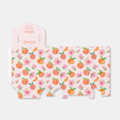 Ballotins Ballotin papier Peachy, Tente 3x1.5x3.25 (Déplié)