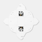 Ballotins Ballotin papier Sushi Panda, Sortir 2x2x2.75 (Déplié)