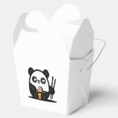 Ballotins Ballotin papier Sushi Panda, Sortir 2x2x2.75 (Ouvert)