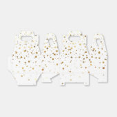 Ballotins Ballotin Party Favoriser Box-Gold Stars (Déplié)