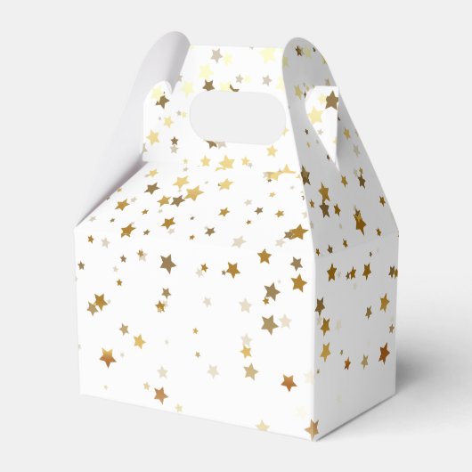 Ballotins Ballotin Party Favoriser Box-Gold Stars (Verso)