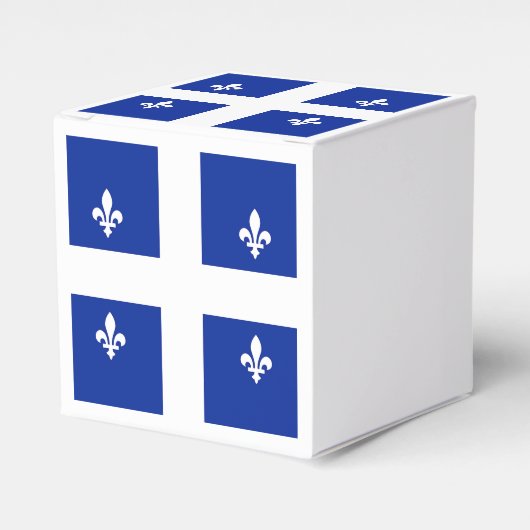 Ballotins Ballotin patriotique avec drapeau du Québec (Verso)
