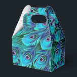 Ballotins Ballotin Peacock Vert Bleu<br><div class="desc">Des plumes de paon bleu et vert ornent ce magnifique ballotin. Parfait pour les mariages ou les occasions spéciales.</div>