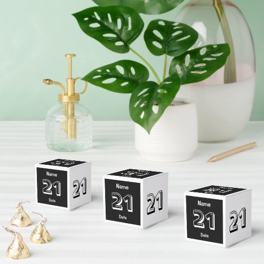 Ballotins Ballotin personnalisé 21e anniversaire (Multiple)