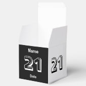 Ballotins Ballotin personnalisé 21e anniversaire (Ouvert)