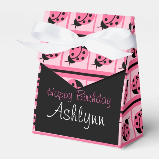 Ballotins Ballotin personnalisé "Little Lady Bug" (Verso)