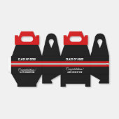 Ballotins Ballotin personnalisé rouge et noir (Déplié)