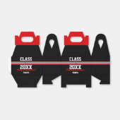 Ballotins Ballotin personnalisé rouge et noir (Déplié)