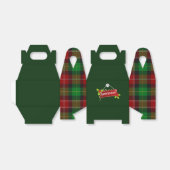 Ballotins ballotin plaid rouge et vert (Déplié)