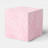 Ballotins Ballotin rose Damask gris monogramme (Arrière)