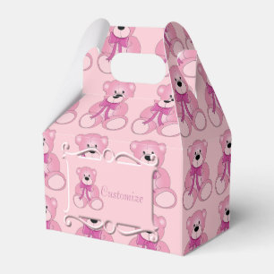 Ballotins Ballotin rose mignon de pignon de motif d'ours de
