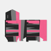 Ballotins Ballotin rose noir et gris (Déplié)